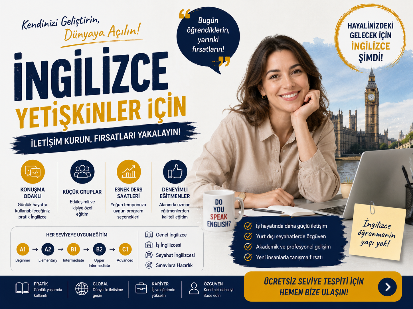 İngilizce Yetişkinler İçin